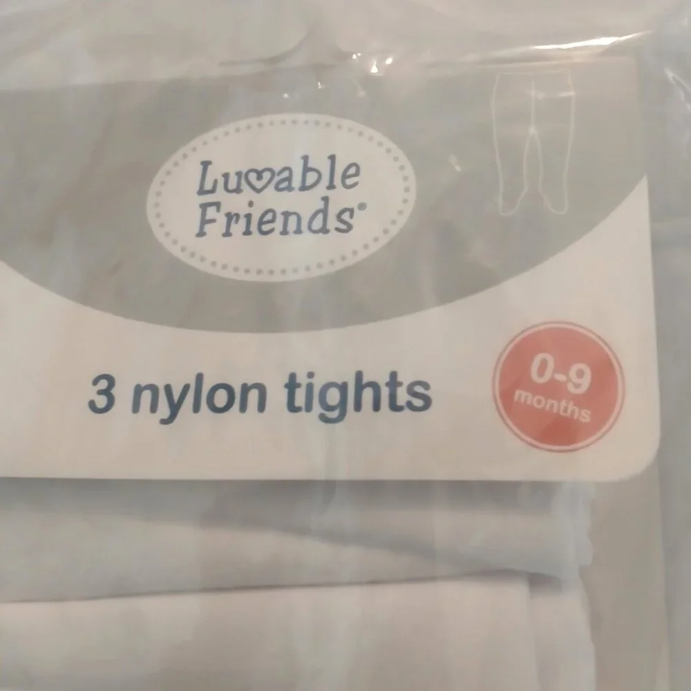 Gerber 3 pack socks and Lovable Friends 3 pair Tights